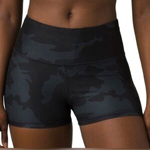 Prana Black Camouflage Athletic Shorts- NWT
